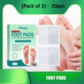 Foot Pads (Pack of 2) 20 Patches For All Skin Types
